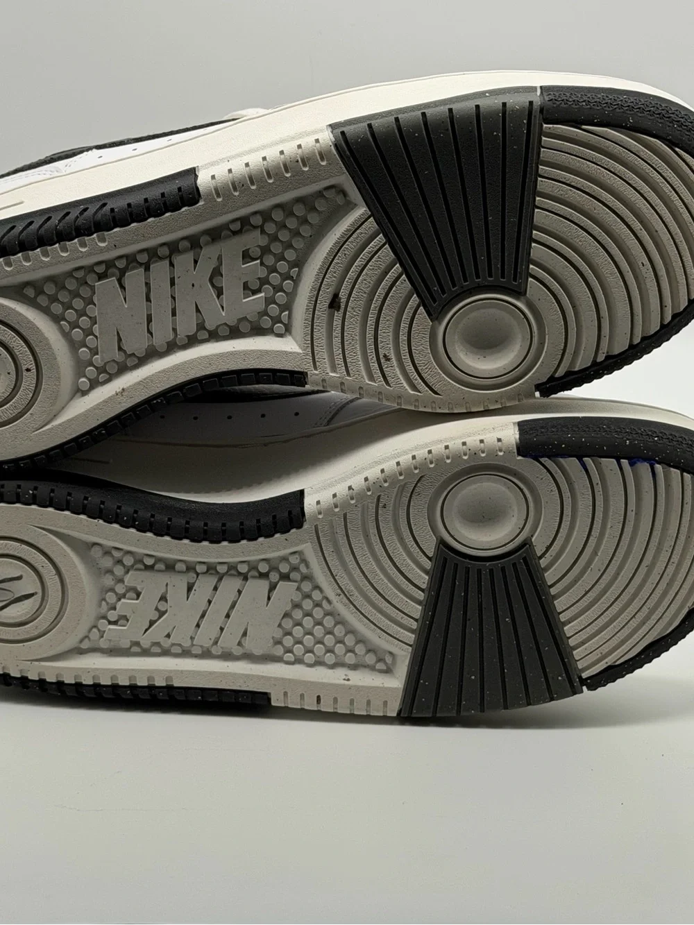 Nike Black and White Low-Top Sneakers